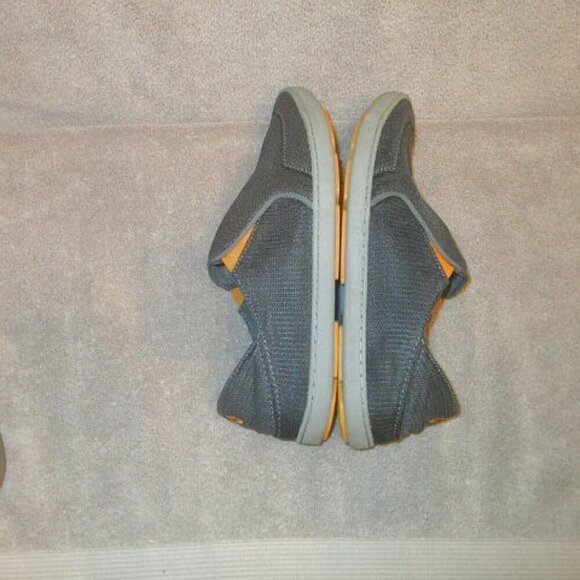 Olukai Nohea Mesh Slip On Shoes Men Size 11 Drop Heel Slide Comfort Dark Shadow - Picture 9 of 12